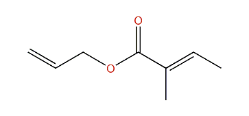 Allyl (E)-2-methyl-2-butenoate